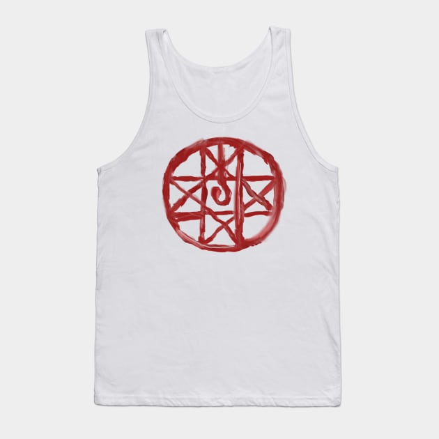 Soul Bounding Transmutation Circle Tank Top by DvirRaviv37